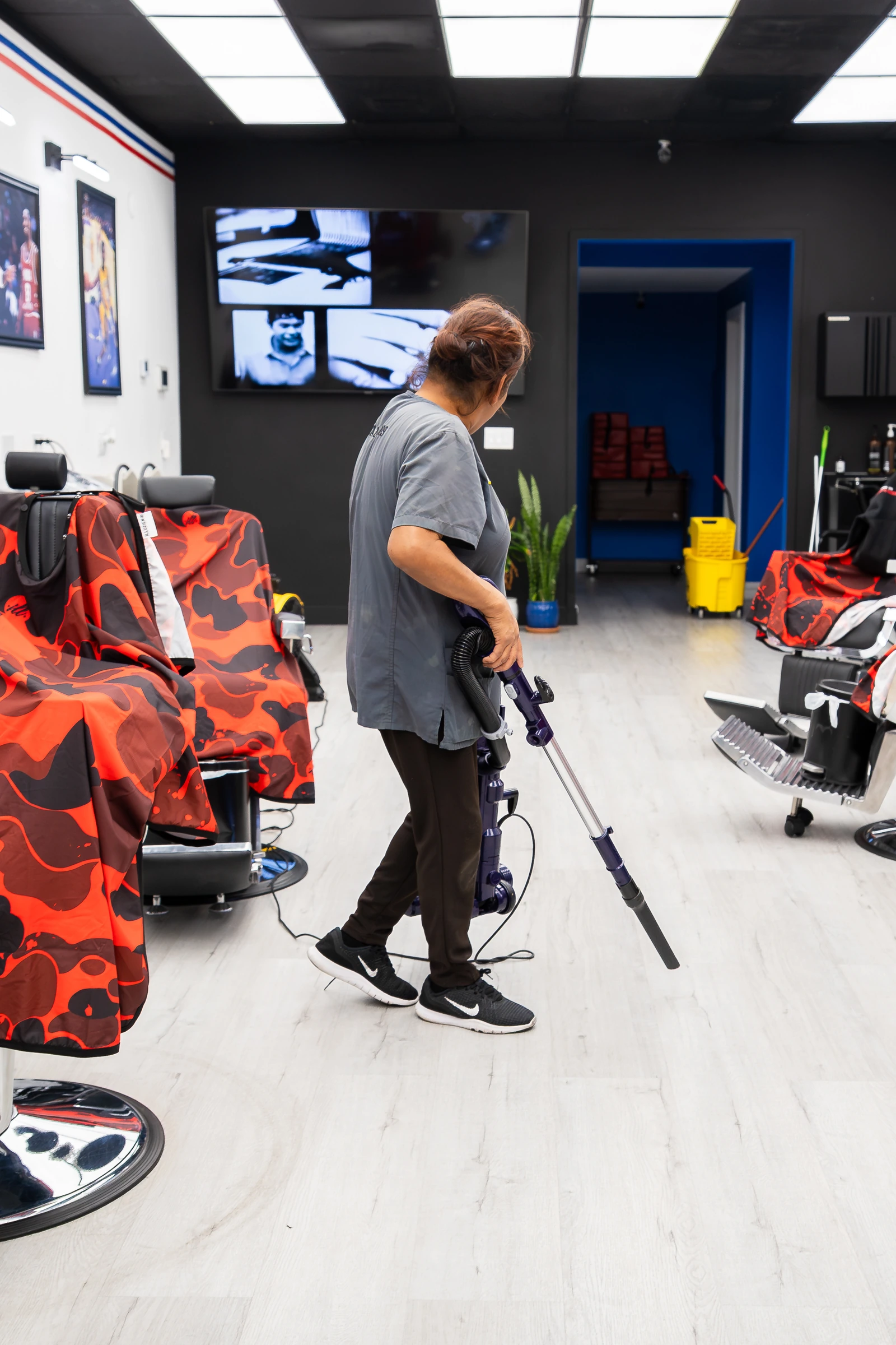 After-Hours Cleaning at Barbers Club Inc. — detail 6
